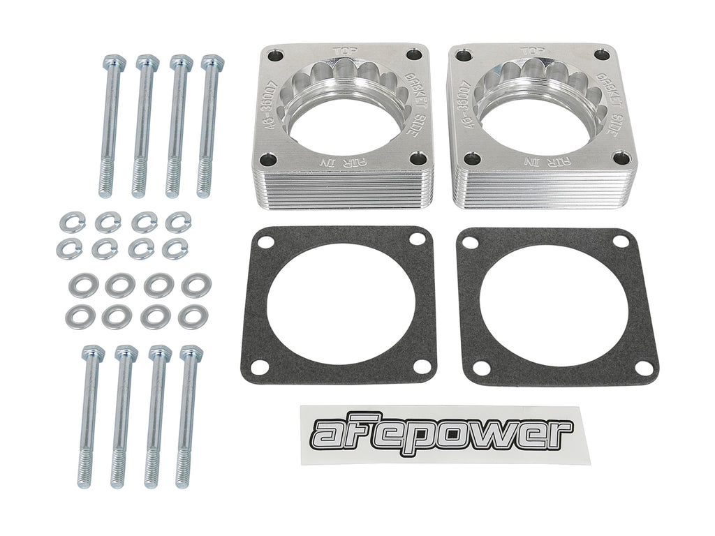 aFe Silver Bullet Throttle Body Spacer 09-18 Nissan 370Z V6-3.7L (VQ37VHR) aFe AFE46-36007