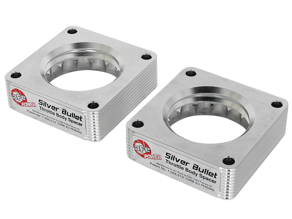 aFe Silver Bullet Throttle Body Spacer 09-18 Nissan 370Z V6-3.7L (VQ37VHR) aFe AFE46-36007