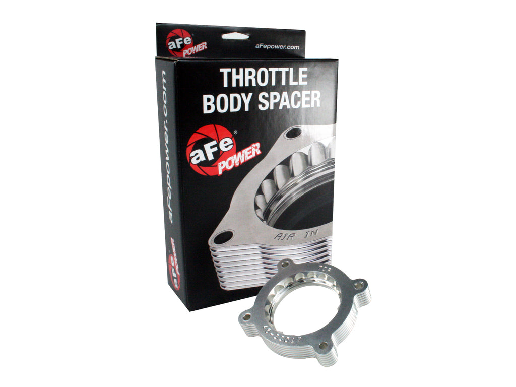 afe Silver Bullet Throttle Body Spacer 11-12 Ford F-150 V6 3.5L (tt) EcoBoost aFe AFE46-33017