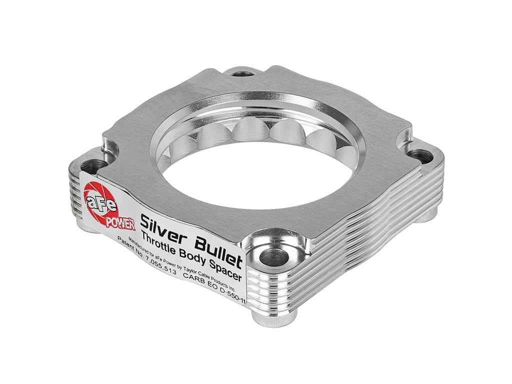 aFe Silver Bullet Throttle Body Spacer 12-15 BMW 328i (F30) L4-2.0L N20/N26 aFe AFE46-31009