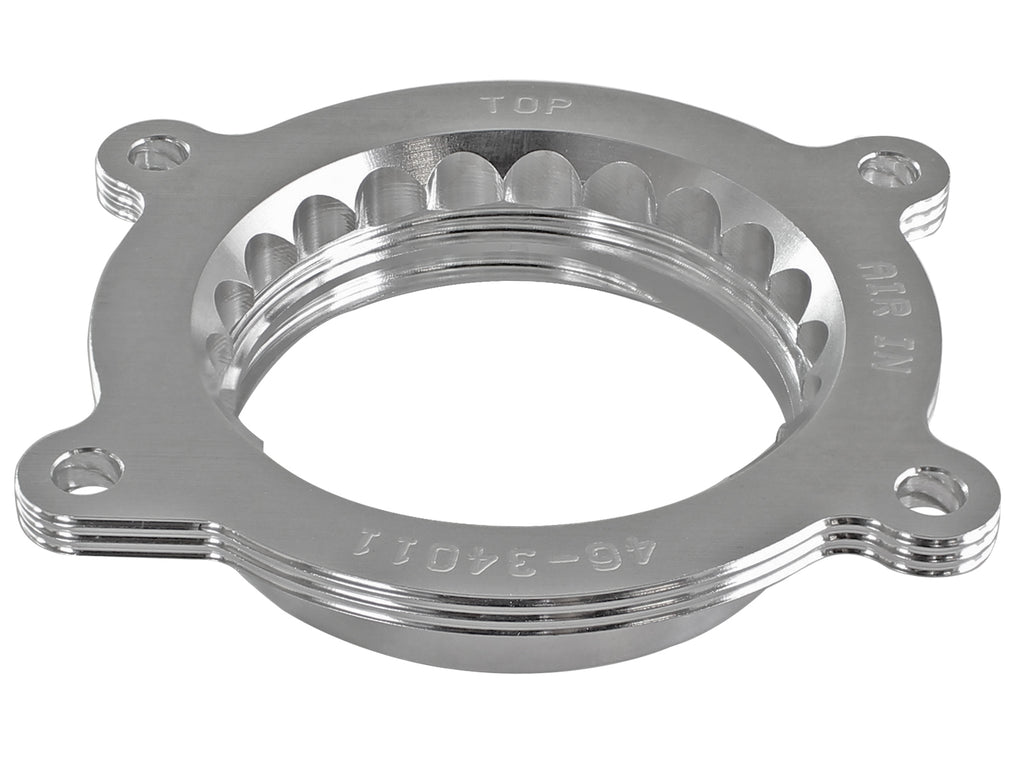 aFe Silver Bullet Throttle Body Spacer 14 Chevrolet Corvette V8 6.2L aFe AFE46-34011