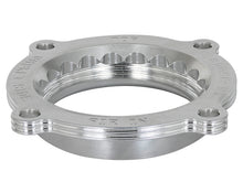 Load image into Gallery viewer, aFe Silver Bullet Throttle Body Spacer 2018+ Jeep Wrangler (JL) V6 3.6L aFe AFE46-35008