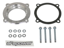 Load image into Gallery viewer, aFe Silver Bullet Throttle Body Spacer 2018+ Jeep Wrangler (JL) V6 3.6L aFe AFE46-35008
