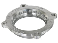 Load image into Gallery viewer, aFe Silver Bullet Throttle Body Spacer 2018+ Jeep Wrangler (JL) V6 3.6L aFe AFE46-35008