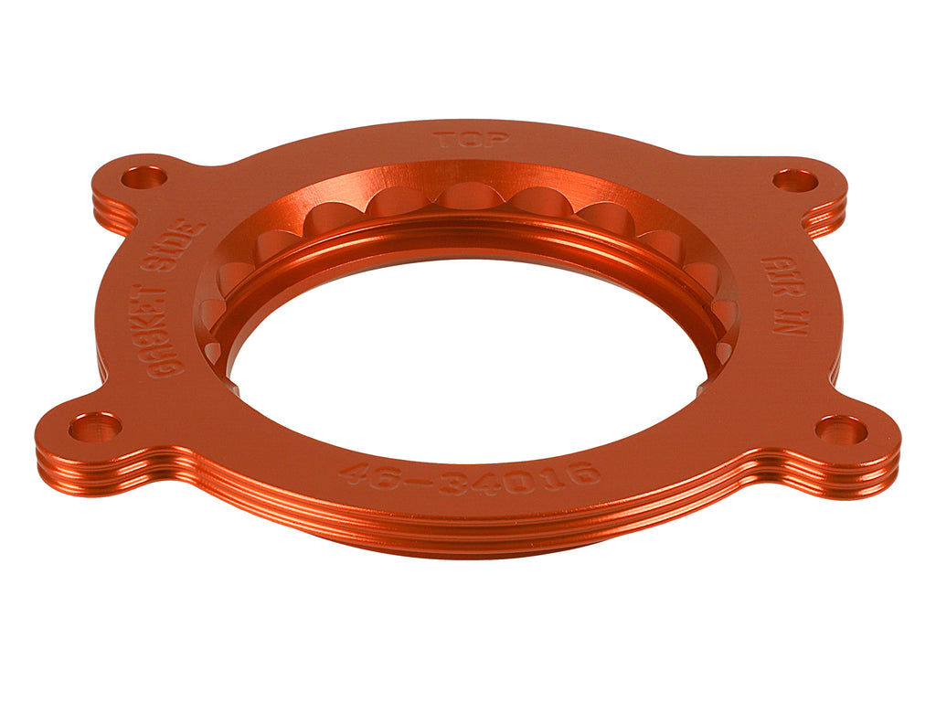 AFE Silver Bullet Throttle Body Spacer GM Trucks 1500 14-19 V8-6.2L aFe AFE46-34016