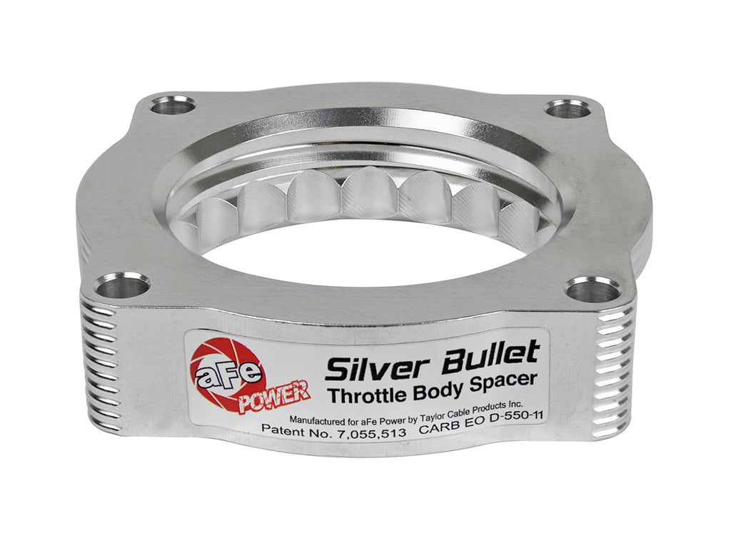 aFe Silver Bullet Throttle Body Spacer N62 Only BMW (E53) 04-09 5series (E60) 04-09 6series (E63/64) aFe AFE46-31001