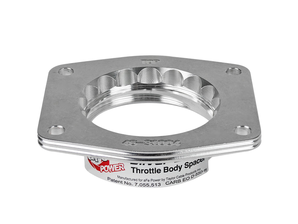 aFe Silver Bullet Throttle Body Spacers BMW M3 (E36) 92-99 L6 3.0/3.2L *96-99 3.2L - 50 State Legal* aFe AFE46-31004