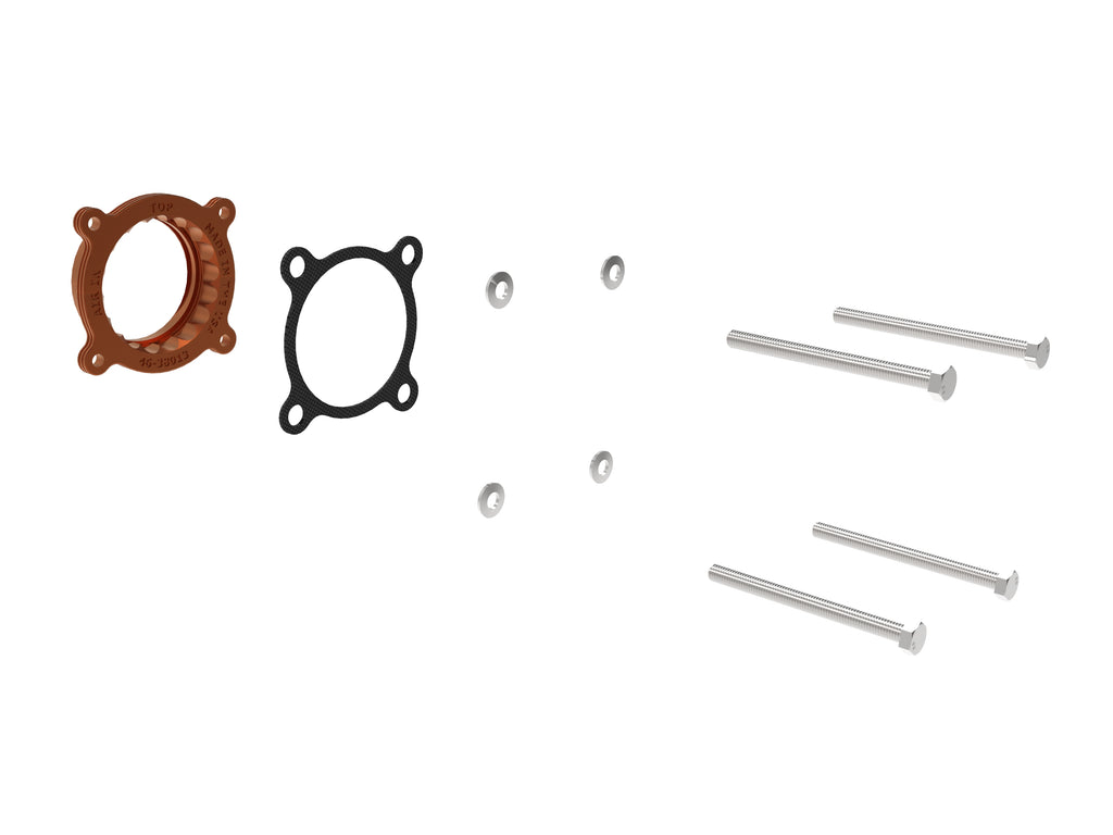 aFe Silver Bullet Throttle Body Spacers TBS 22-23 Toyota GR86 H4-2.4L - Orange aFe AFE46-38013