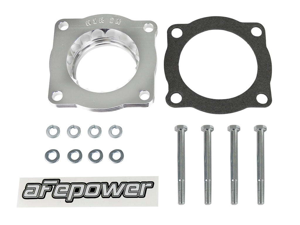 aFe Silver Bullet Throttle Body Spacers TBS BMW 325i (E46) 01-06 L6-2.5L aFe AFE46-31008