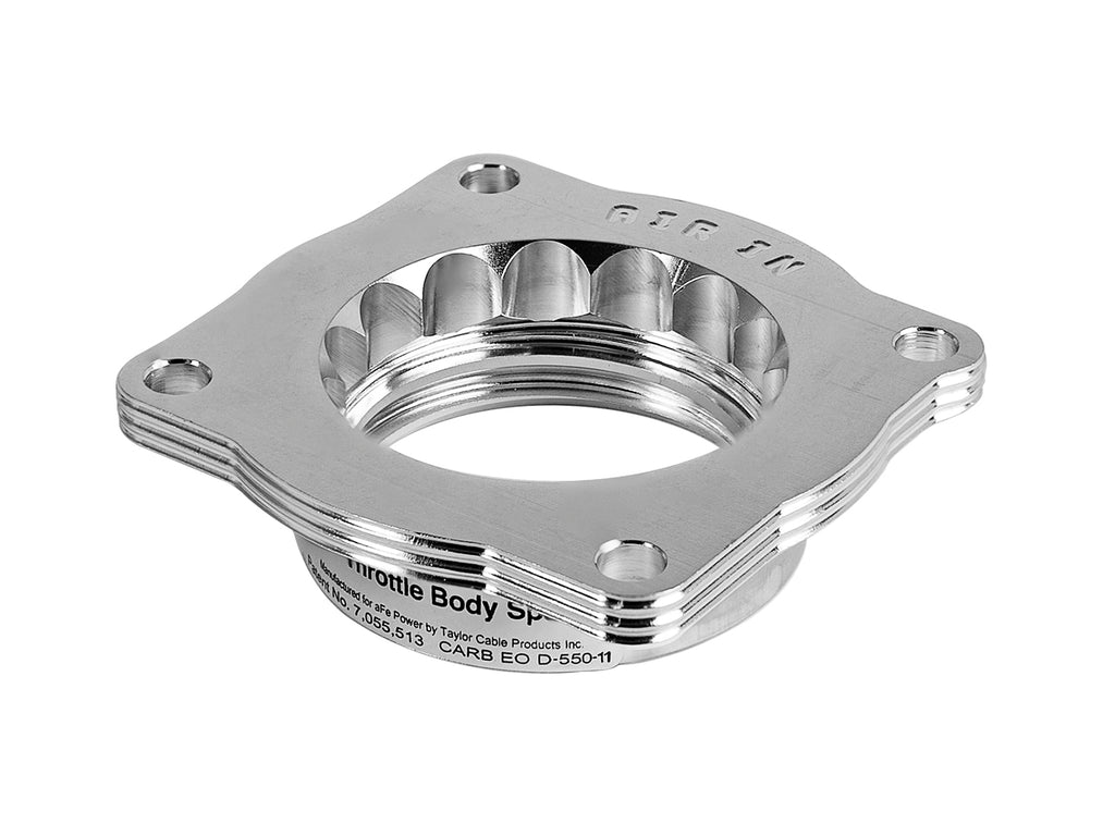 aFe Silver Bullet Throttle Body Spacers TBS BMW 325i (E46) 01-06 L6-2.5L aFe AFE46-31008