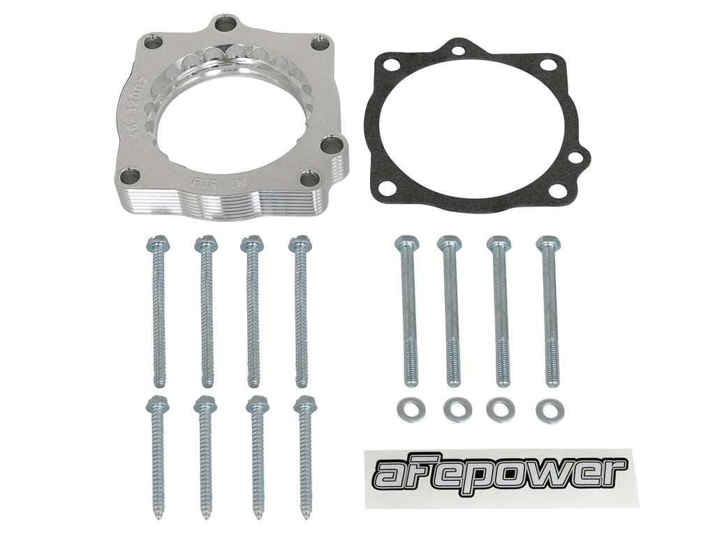 aFe Silver Bullet Throttle Body Spacers TBS Dodge Challenger SRT8 11-12 V8-6.4L aFe AFE46-32007