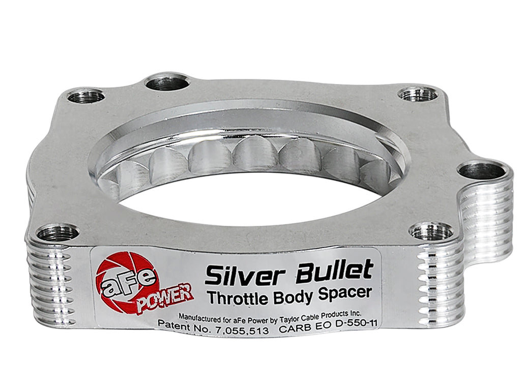 aFe Silver Bullet Throttle Body Spacers TBS Dodge Challenger SRT8 11-12 V8-6.4L aFe AFE46-32007