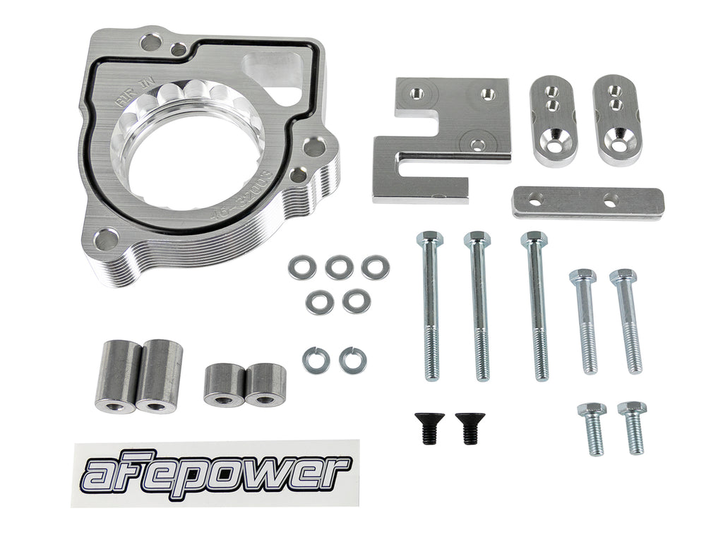 aFe Silver Bullet Throttle Body Spacers TBS Dodge Dakota/Durango 00-09 V8-4.7/5.7L HEMI aFe AFE46-32003
