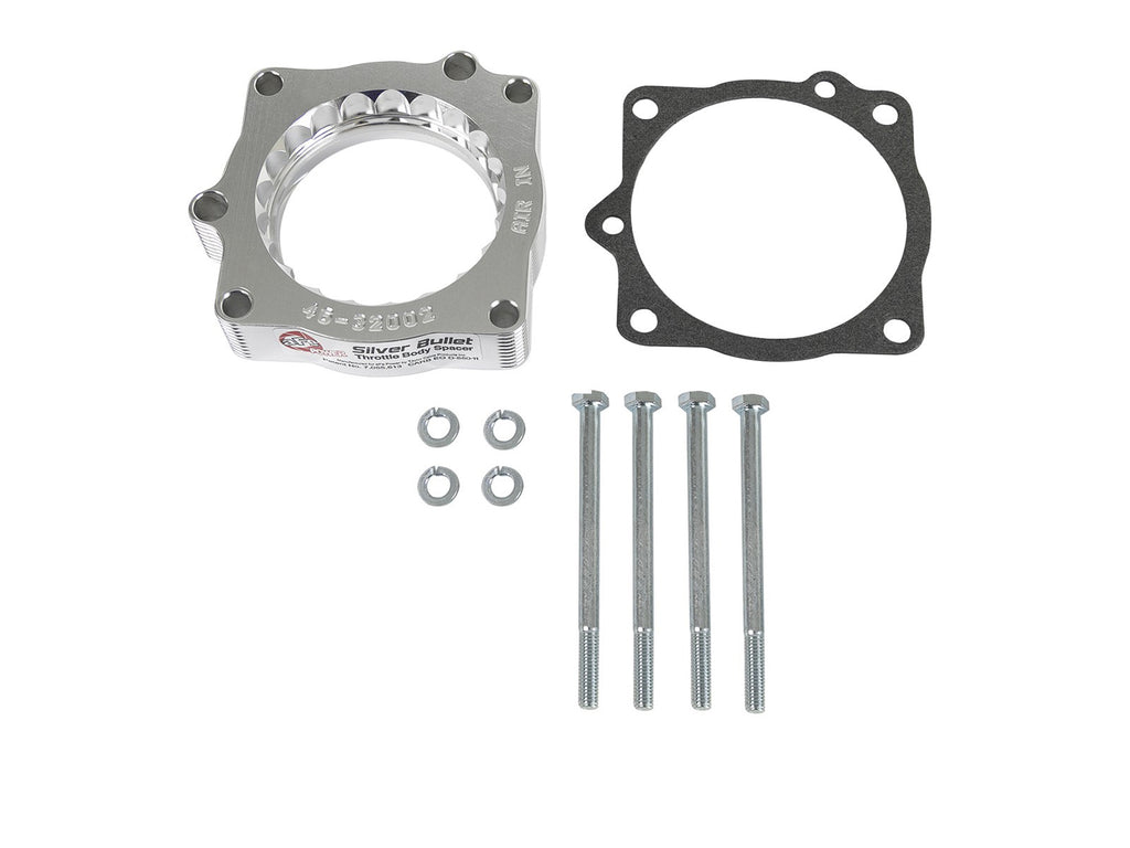aFe Silver Bullet Throttle Body Spacers TBS Dodge Ram 03-08 V8-5.7L (Works w/ 5x-10382 only) aFe AFE46-32002