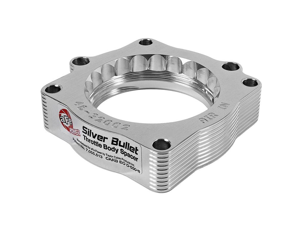 aFe Silver Bullet Throttle Body Spacers TBS Dodge Ram 03-08 V8-5.7L (Works w/ 5x-10382 only) aFe AFE46-32002