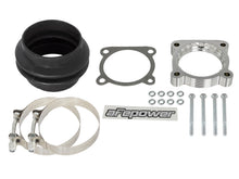 Load image into Gallery viewer, aFe Silver Bullet Throttle Body Spacers TBS Nissan Patrol 10-16 V8-5.6L aFe AFE46-36004