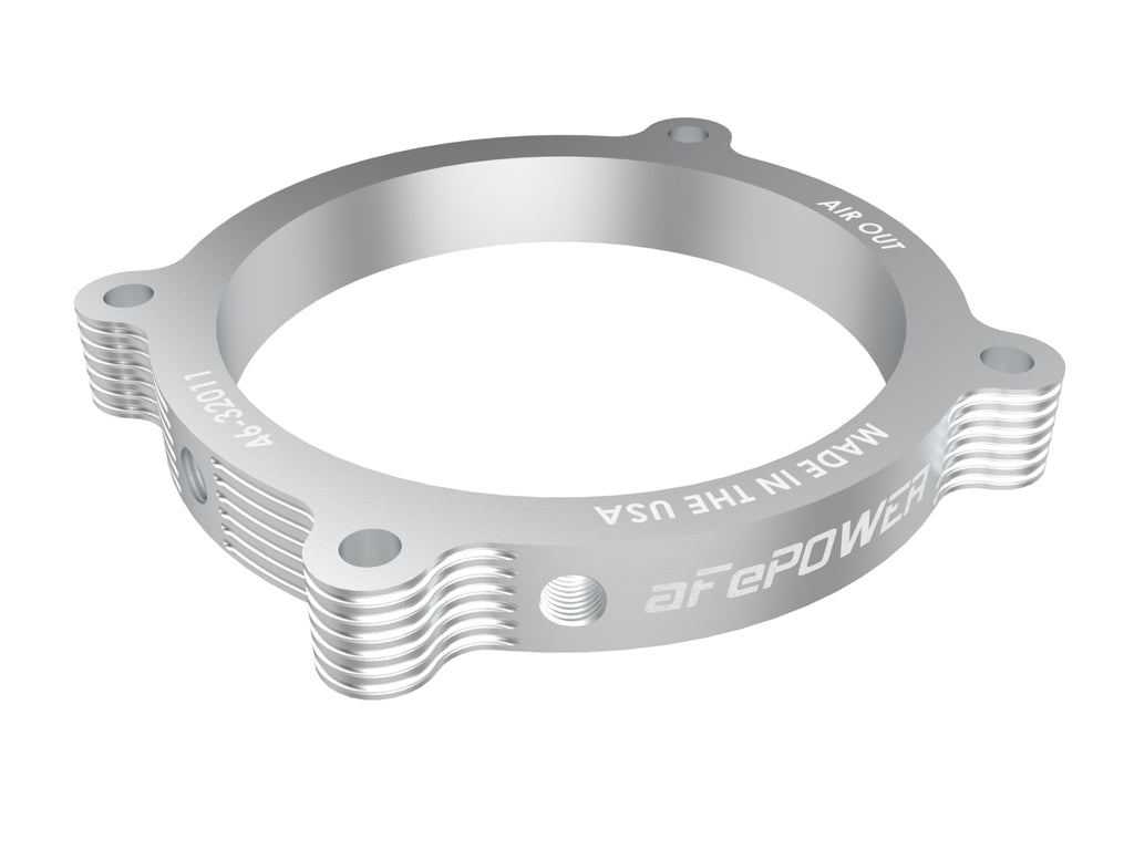 aFe Silver Bullet Throttle Body Spacers TBS Ram 1500 TRX 2021 V8-6.2L aFe AFE46-32011