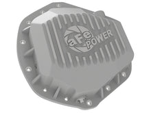 Load image into Gallery viewer, aFe Street Series Rear Differential Cover Raw w/ Machined Fins 01-18 GM Diesel Trucks V8-6.6L (td) aFe AFE46-71060A
