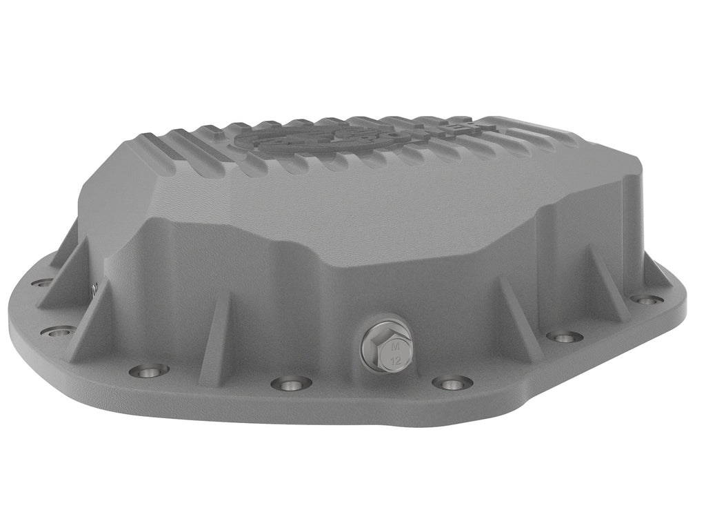aFe Street Series Rear Differential Cover Raw w/ Machined Fins 01-18 GM Diesel Trucks V8-6.6L (td) aFe AFE46-71060A