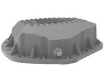 Load image into Gallery viewer, aFe Street Series Rear Differential Cover Raw w/ Machined Fins 01-18 GM Diesel Trucks V8-6.6L (td) aFe AFE46-71060A