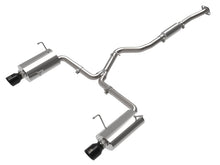Load image into Gallery viewer, aFe Subaru Forester XT 14-18 H4-2.5L (t) Takeda 2-1/2in to 2-1/4in 304 SS Cat-Back- Black Tip aFe AFE49-36804-B