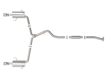 Load image into Gallery viewer, aFe Subaru Forester XT 14-18 H4-2.5L Takeda 2-1/2in to 2-1/4in 304 SS Cat-Back- Polished Tip aFe AFE49-36804-P