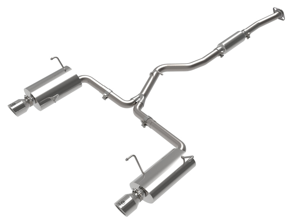 aFe Subaru Forester XT 14-18 H4-2.5L Takeda 2-1/2in to 2-1/4in 304 SS Cat-Back- Polished Tip aFe AFE49-36804-P
