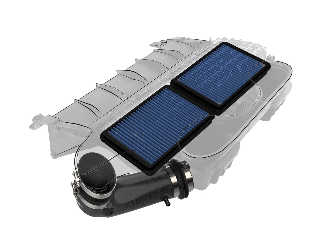 aFe Super Stock Carbon Fiber Pro 5R Induction System 2021 RAM 1500 TRX V8-6.2L SC aFe AFE55-10014RC