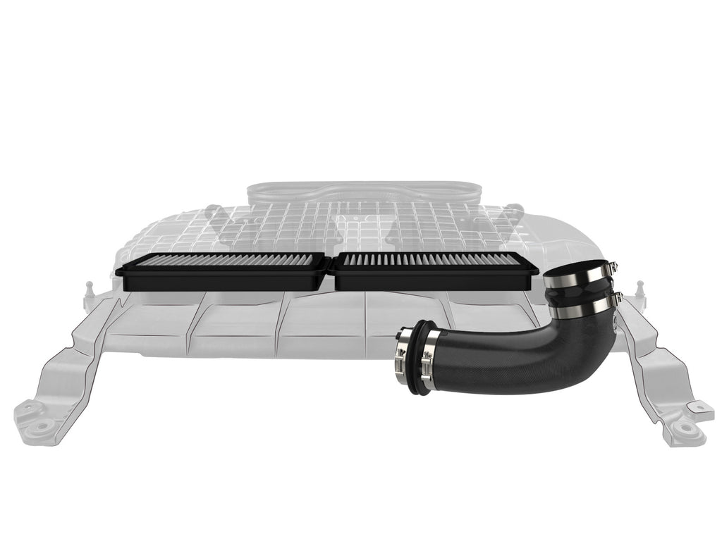 aFe Super Stock Carbon Fiber Pro Dry S Induction System 2021 RAM 1500 TRX V8-6.2L SC aFe AFE55-10014DC