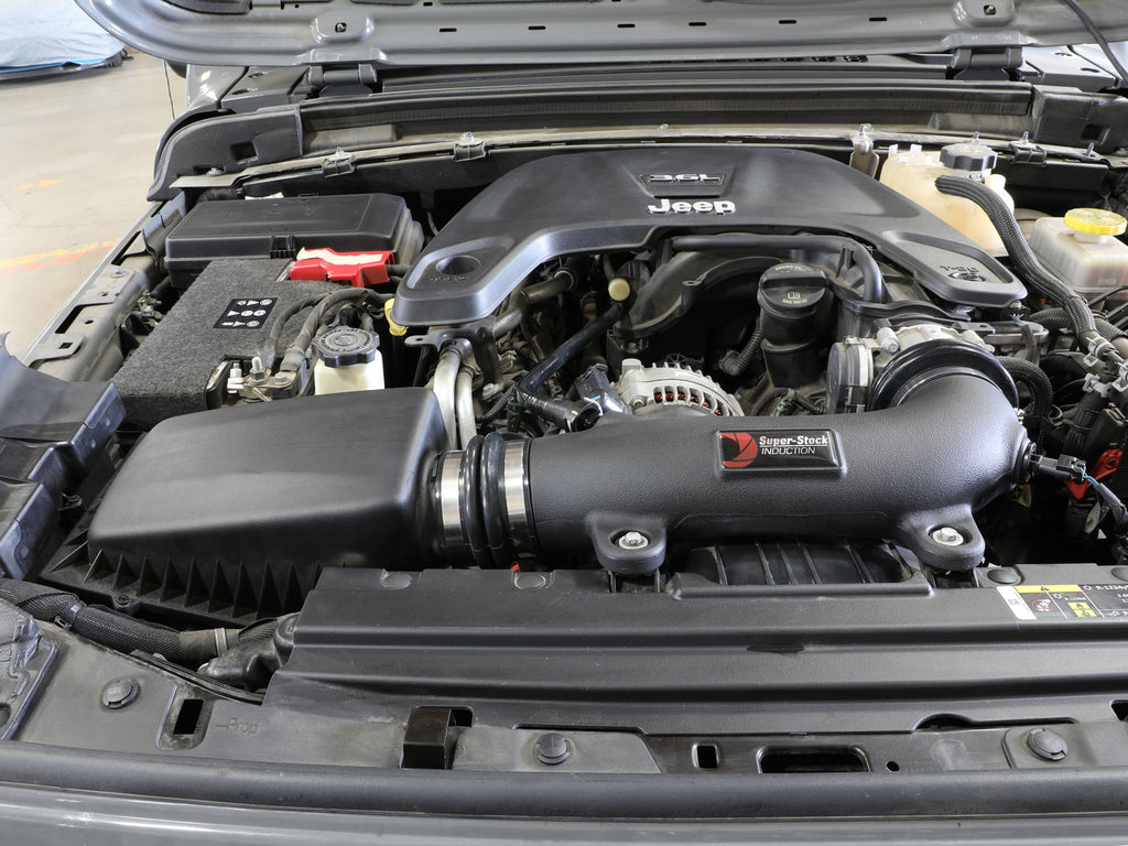 aFe Super Stock Induction System Pro 5R Media Jeep 18-21 Wrangler JL / 20-21 Gladiator JT V6-3.6L aFe AFE55-10009R