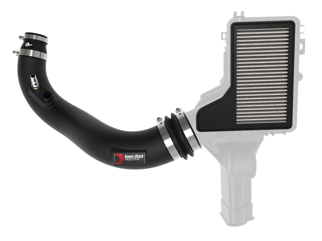 aFe Super Stock Induction System Pro Dry S Media 15-20 Ford Mustang L4-2.3L (t) aFe AFE55-10006D