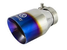 Load image into Gallery viewer, aFe Takeda 13-17 Hyundai Veloster L4-1.6L 2-1/2in 304 SS Axle-Back Exhaust w/ Blue Flame Tips aFe AFE49-37019-L