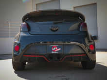 Load image into Gallery viewer, aFe Takeda 13-17 Hyundai Veloster L4-1.6L 2-1/2in 304 SS Axle-Back Exhaust w/ Blue Flame Tips aFe AFE49-37019-L