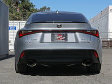Load image into Gallery viewer, aFe Takeda 14-22 Lexus IS350 V6 2.5in. 304 Stainless Steel Axle-Back Exhaust System w/ Black Tip aFe AFE49-36060-B