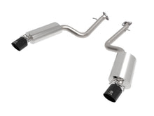 Load image into Gallery viewer, aFe Takeda 14-22 Lexus IS350 V6 2.5in. 304 Stainless Steel Axle-Back Exhaust System w/ Black Tip aFe AFE49-36060-B