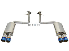 Load image into Gallery viewer, aFe Takeda 16-17 Lexus RC 200T 2.0L (t) 2in. SS Axle-Back Exhaust System w/Polished Blue Tips aFe AFE49-36037-L
