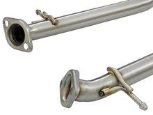 Load image into Gallery viewer, aFe Takeda 16-17 Lexus RC 200T 2.0L (t) 2in. SS Axle-Back Exhaust System w/Polished Blue Tips aFe AFE49-36037-L
