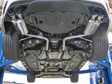 Load image into Gallery viewer, aFe Takeda 16-17 Lexus RC 200T 2.0L (t) 2in. SS Axle-Back Exhaust System w/Polished Blue Tips aFe AFE49-36037-L