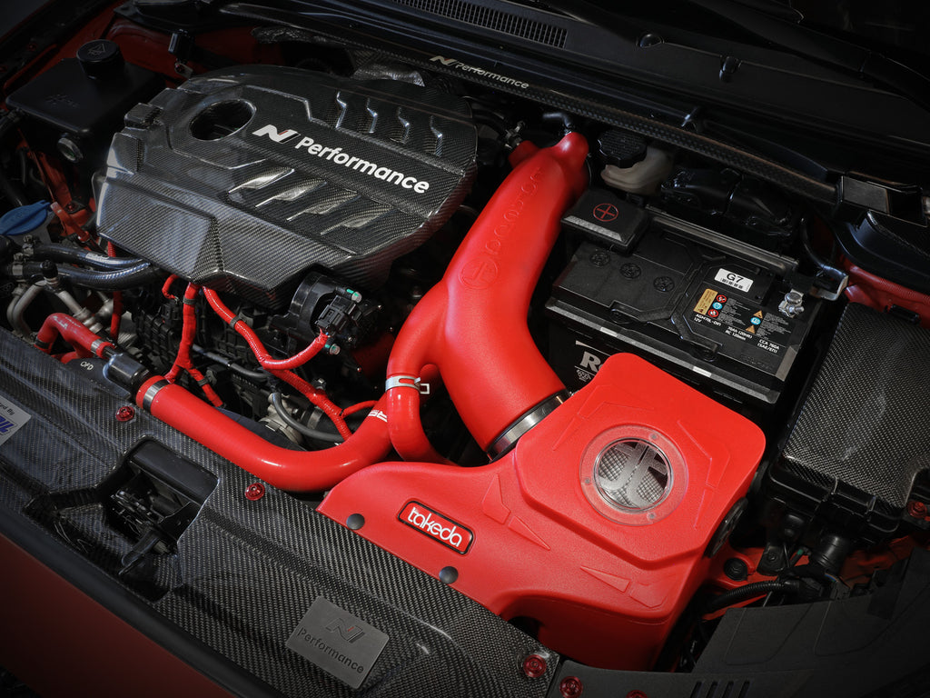 AFE Takeda 19-20 Hyundai Veloster N 2.0L (t) Momentum Cold Air Intake System w/Pro DRY S Filter aFe AFE56-70021DR