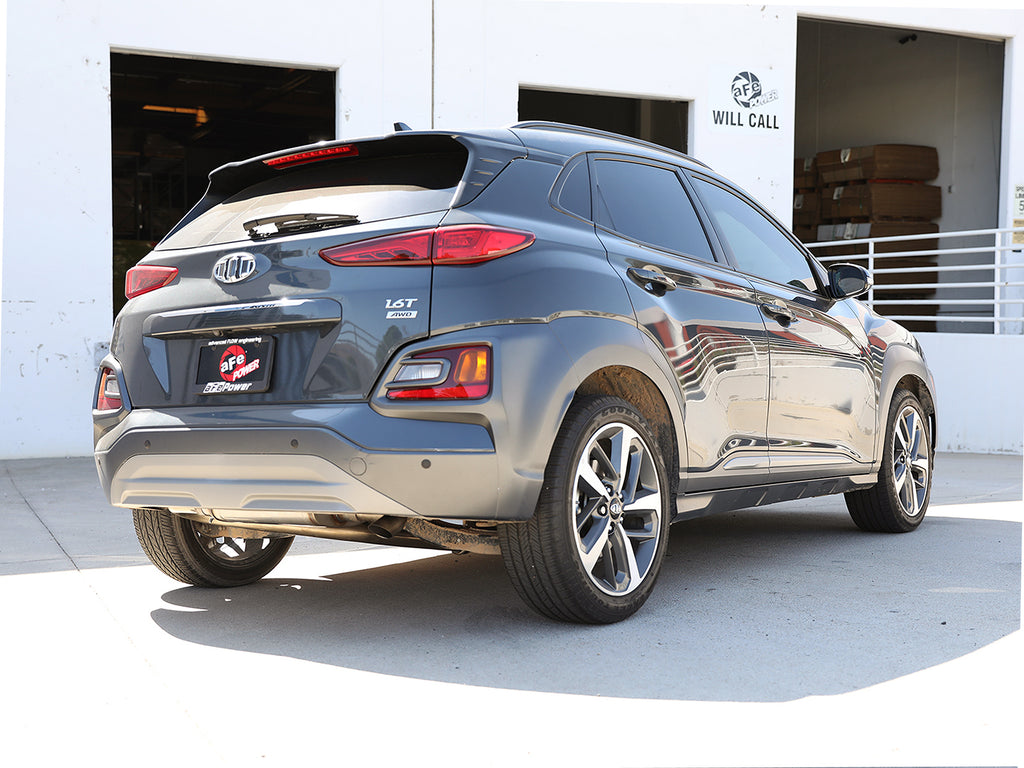 aFe Takeda 2-1/2in 304 SS Axle-Back Exhaust 18-21 Hyundai Kona L4 1.6L (t) aFe AFE49-37017