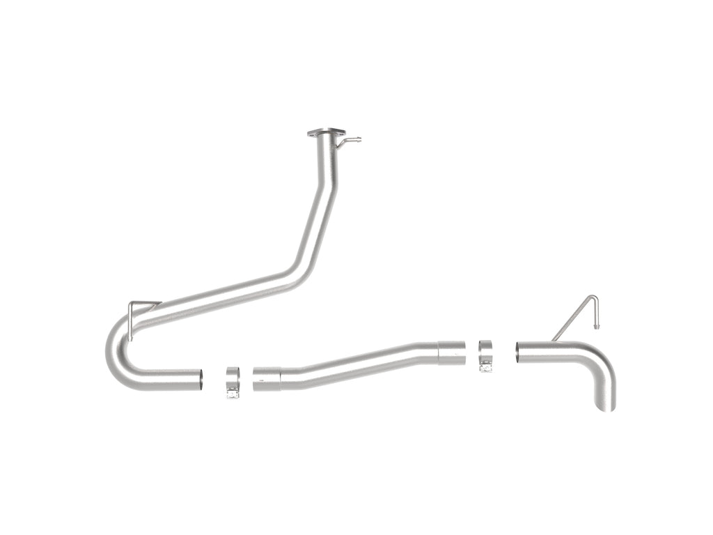 aFe Takeda 2-1/2in 304 SS Axle-Back Exhaust (No Muffler) 18-21 Hyundai Kona L4 1.6L (t) aFe AFE49-37017NM