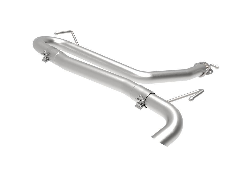 aFe Takeda 2-1/2in 304 SS Axle-Back Exhaust (No Muffler) 18-21 Hyundai Kona L4 1.6L (t) aFe AFE49-37017NM
