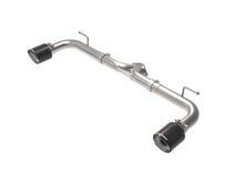 Load image into Gallery viewer, aFe Takeda 2-1/2in 304 SS Axle-Back Exhaust w/ Carbon Fiber Tips 14-18 Mazda 3 L4 2.0L/2.5L aFe AFE49-37014-C