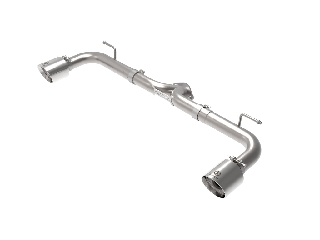 aFe Takeda 2-1/2in 304 SS Axle-Back Exhaust w/ Polished Tips 14-18 Mazda 3 L4 2.0L/2.5L aFe AFE49-37014-P