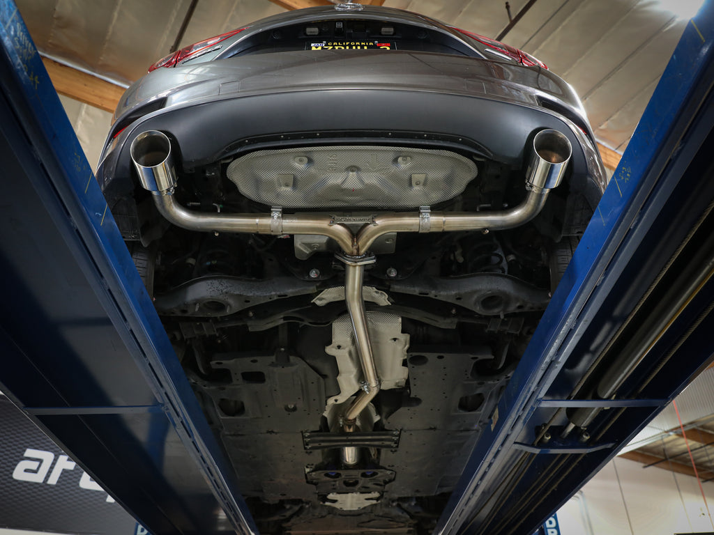aFe Takeda 2-1/2in 304 SS Cat-Back Exhaust w/ Polished Tips 14-18 Mazda 3 L4 2.0L/2.5L aFe AFE49-37015-P