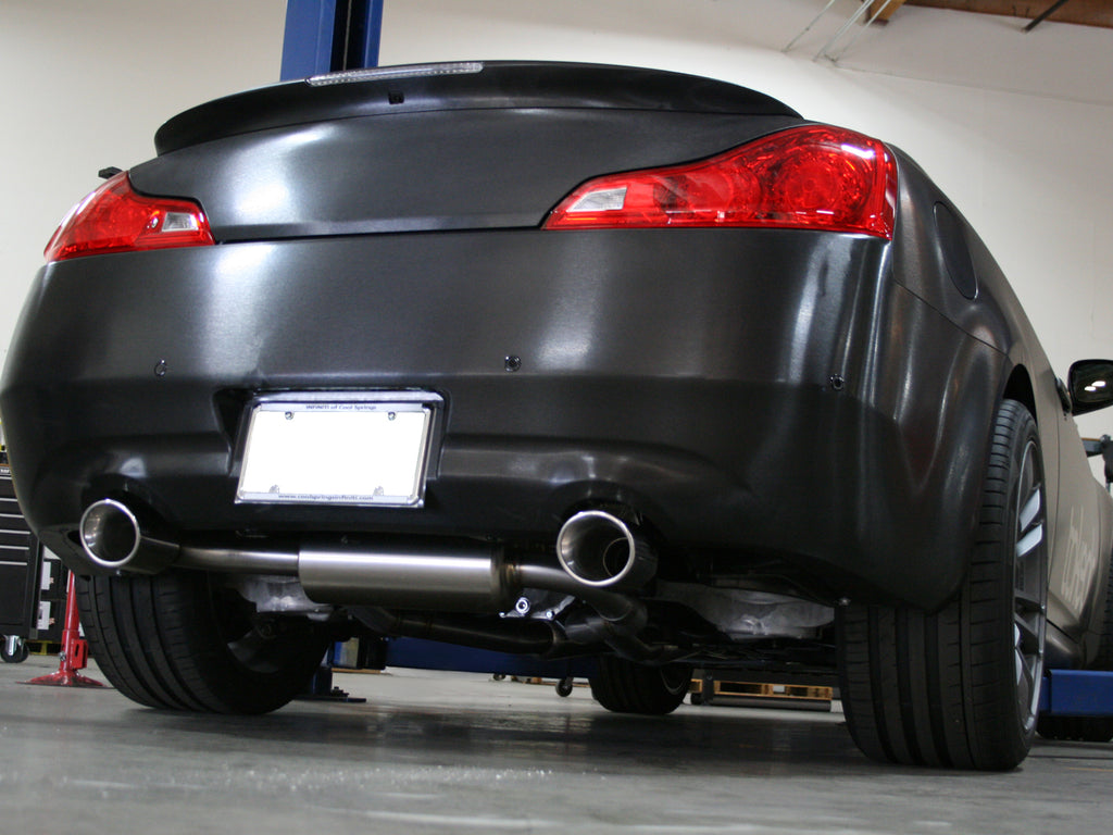 aFe Takeda 2-1/2in 304SS Cat-Back Exhaust Infiniti G37 08-13/Q60 14-15 V6-3.7 w/ Polished Tips aFe AFE49-36103-P