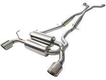 Load image into Gallery viewer, aFe Takeda 2-1/2in 304SS Cat-Back Exhaust Infiniti G37 08-13/Q60 14-15 V6-3.7 w/ Polished Tips aFe AFE49-36103-P