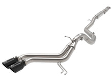 Load image into Gallery viewer, aFe Takeda 2-1/2in to 3in SS-304 Cat-Back Exhausts w/ Black Tip 13-17 Hyundai Veloster L4-1.6L aFe AFE49-37018-B
