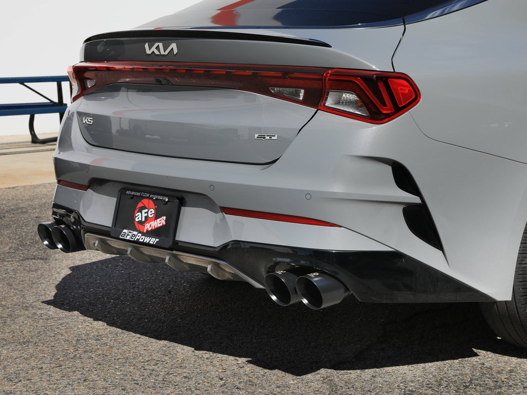 aFe Takeda 21-24 Kia K5 GT L4-2.5L (t) SS Axle-Back Exhaust System w/ Black Tips aFe AFE49-37043-B