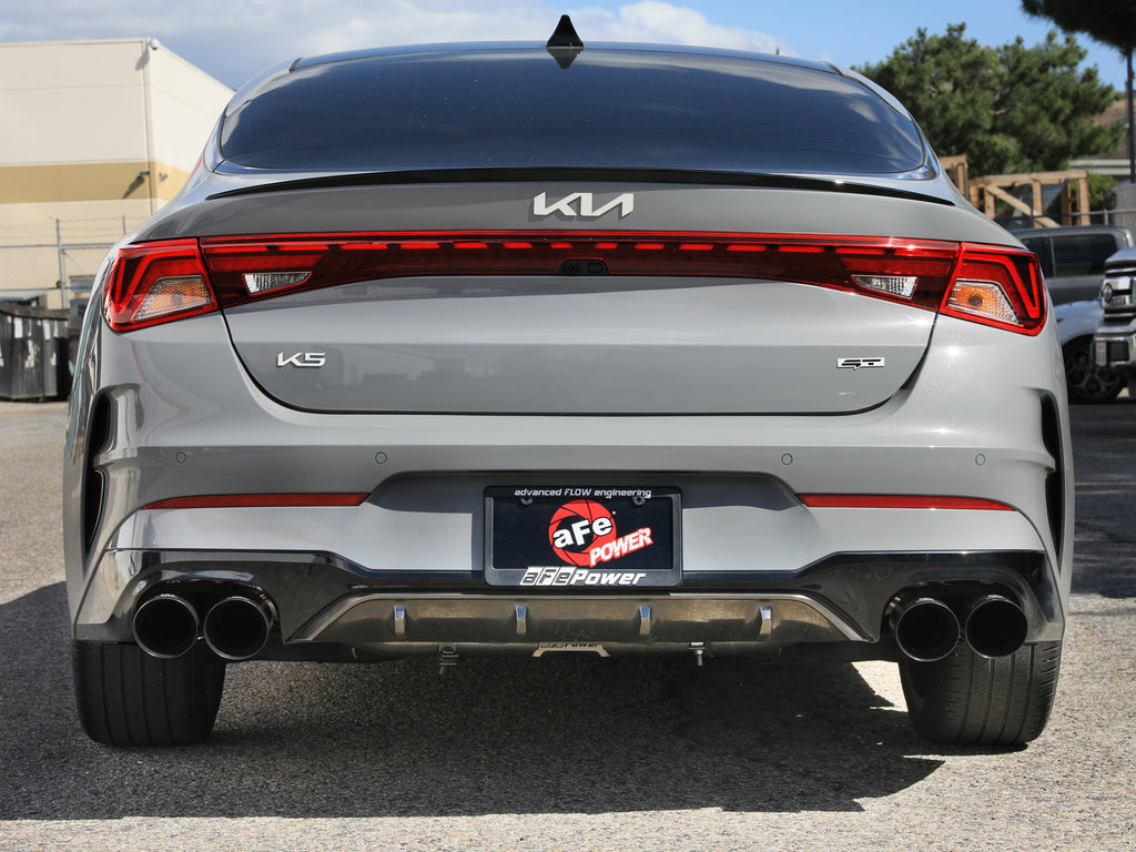 aFe Takeda 21-24 Kia K5 GT L4-2.5L (t) SS Axle-Back Exhaust System w/ Black Tips aFe AFE49-37043-B